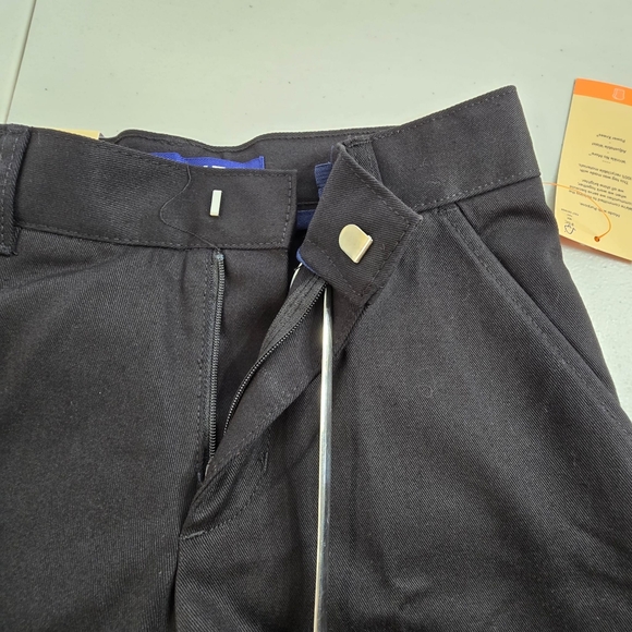 FRENCH TOAST Boys' School Uniform Pleated Relaxed Fit Khaki Pants. 8 Husky - Picture 11 of 14